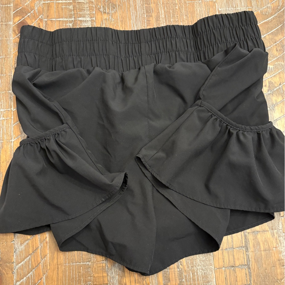 Black athletic shorts size XL